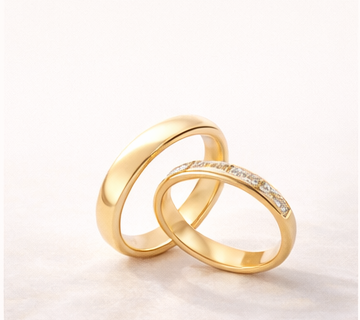 Diamond wedding rings